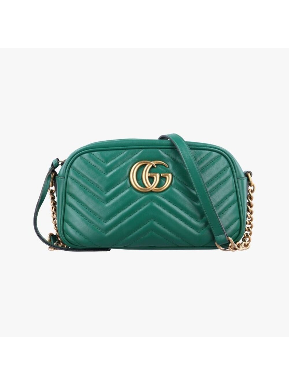 Gucci GG Marmont Green Leather